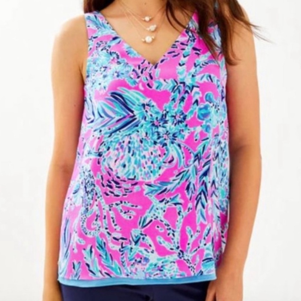 Lilly Pulitzer Florin Top - Reversible